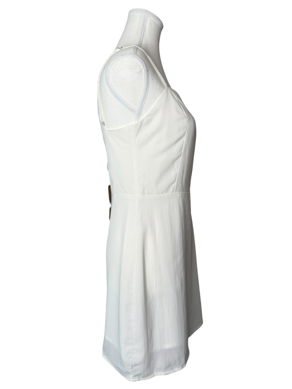 |Nwt| Sisterhood White Square Neck Cami Mini Dress Size M — image 5 of 8